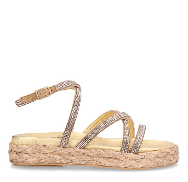 Sandals Alpe Camel size 39 EU in Suede - 26219590